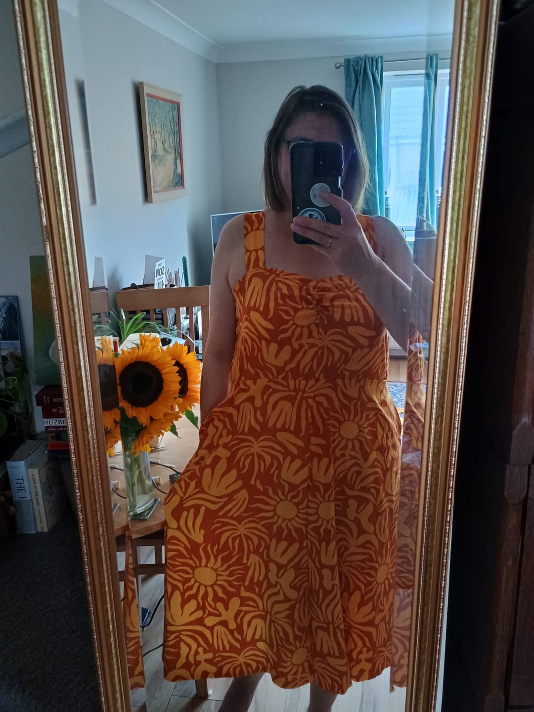 Customer photo review of Beach Bliss Viscose Poplin Fabric