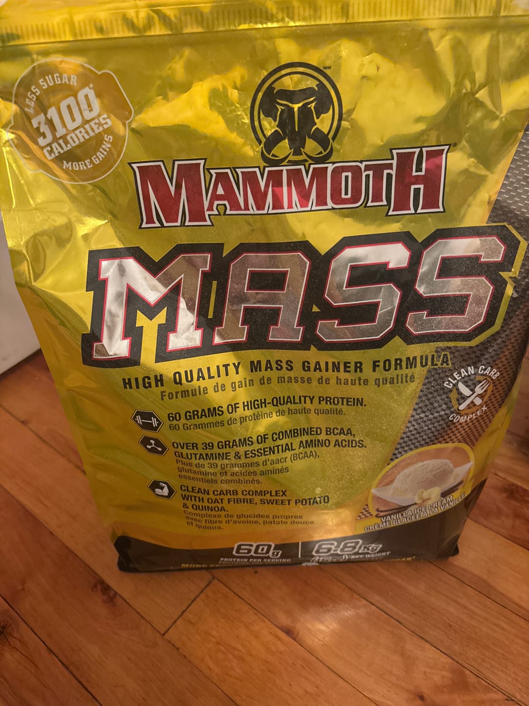 Customer photo review of Mammoth - Mass 15lbs
