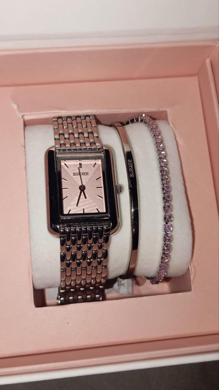 Customer photo review of Ava Silver Pink Bracelet