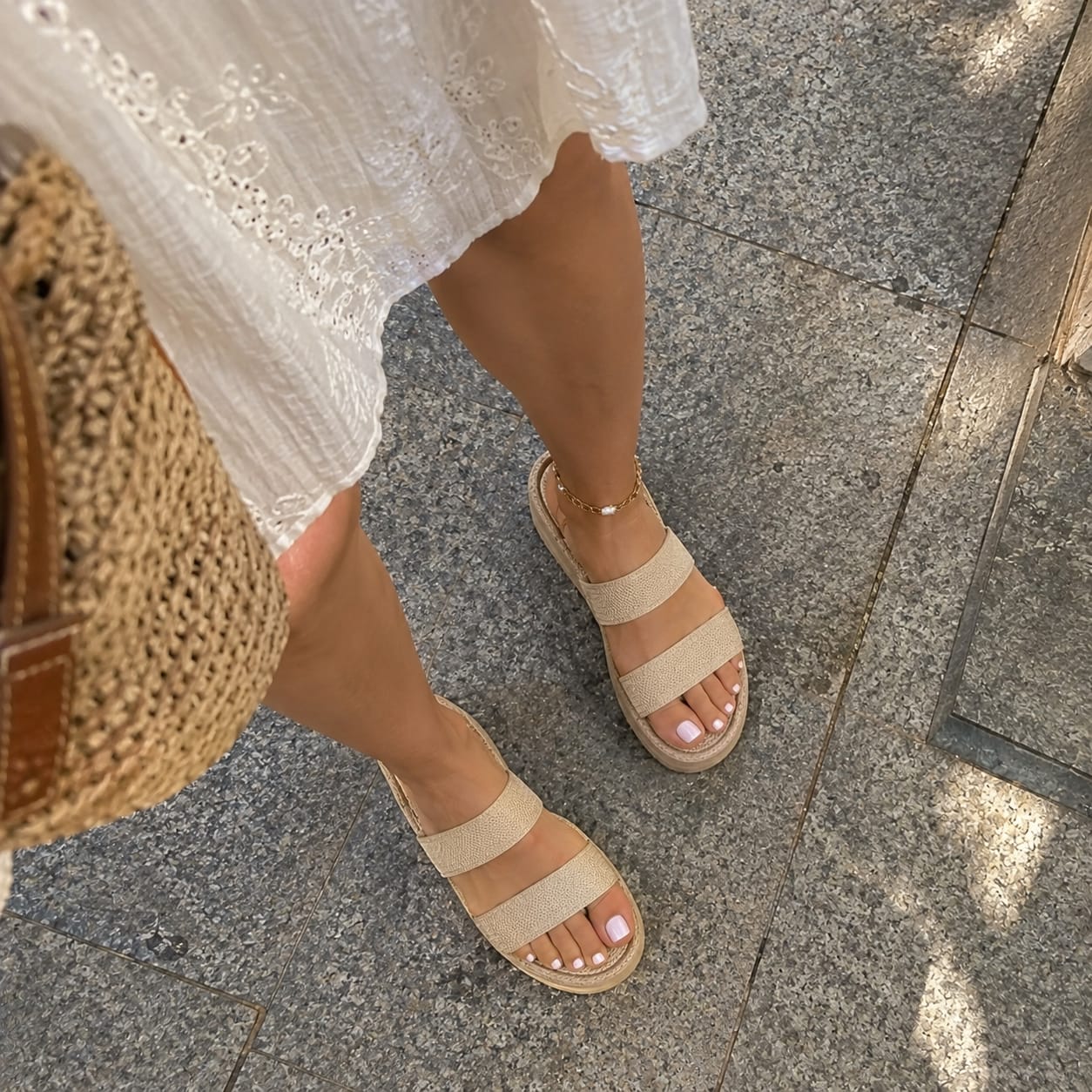 Customer photo review of Ambre | Sandales Orthopédiques Ergonomiques