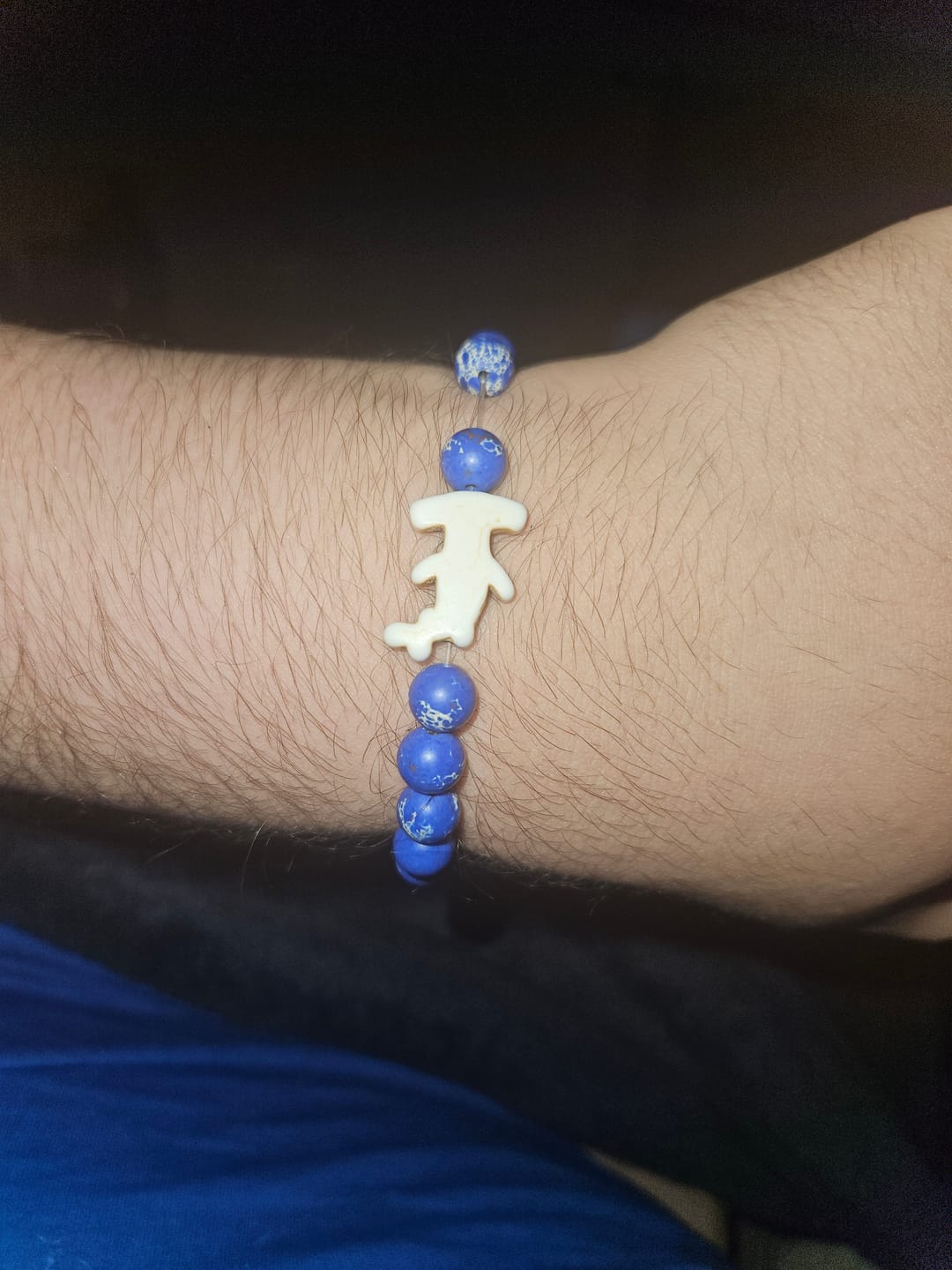 Customer photo review of The Shark Week Bracelet