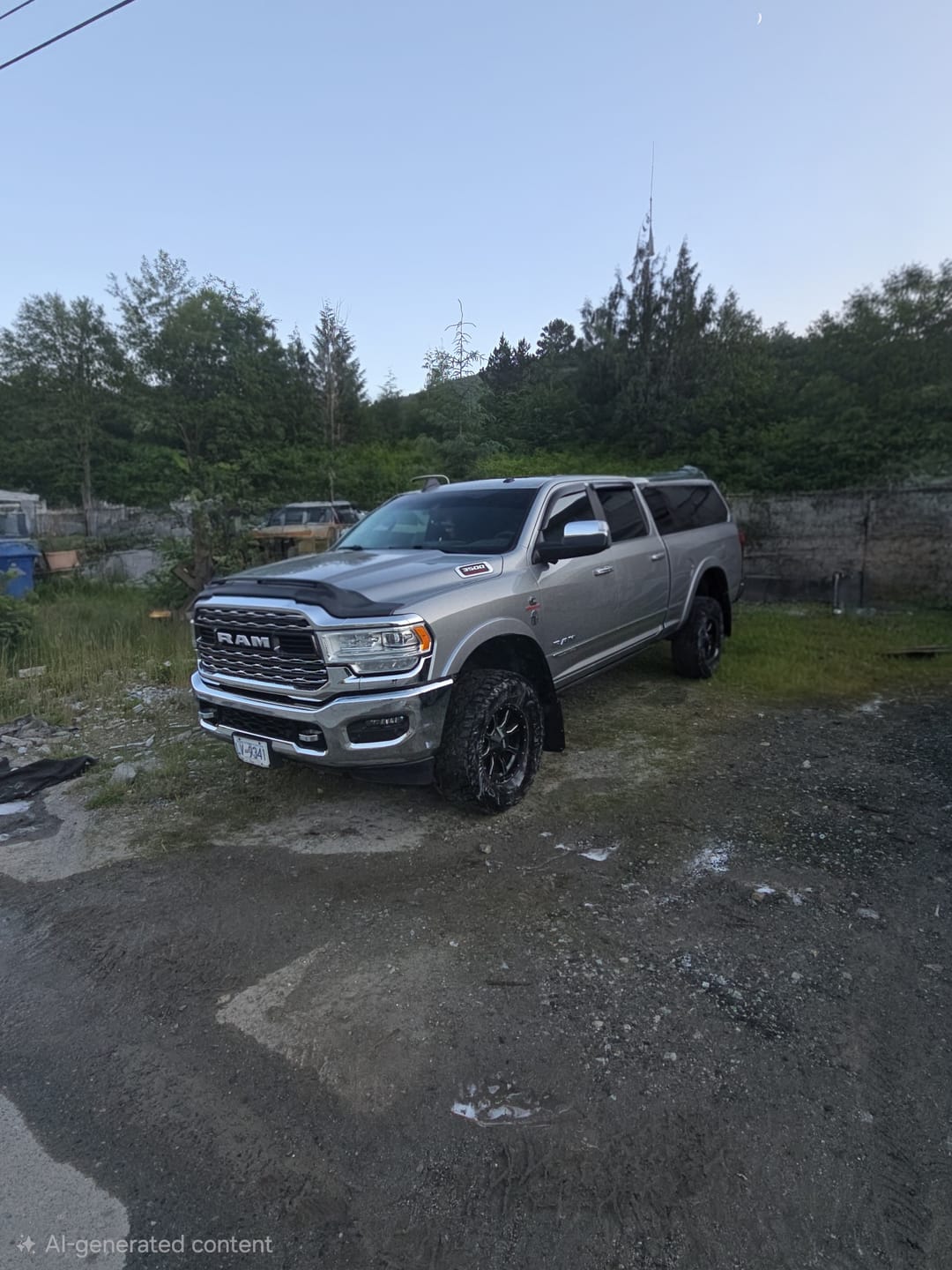Customer photo review of Trigger Industries Long-John Mud Flaps