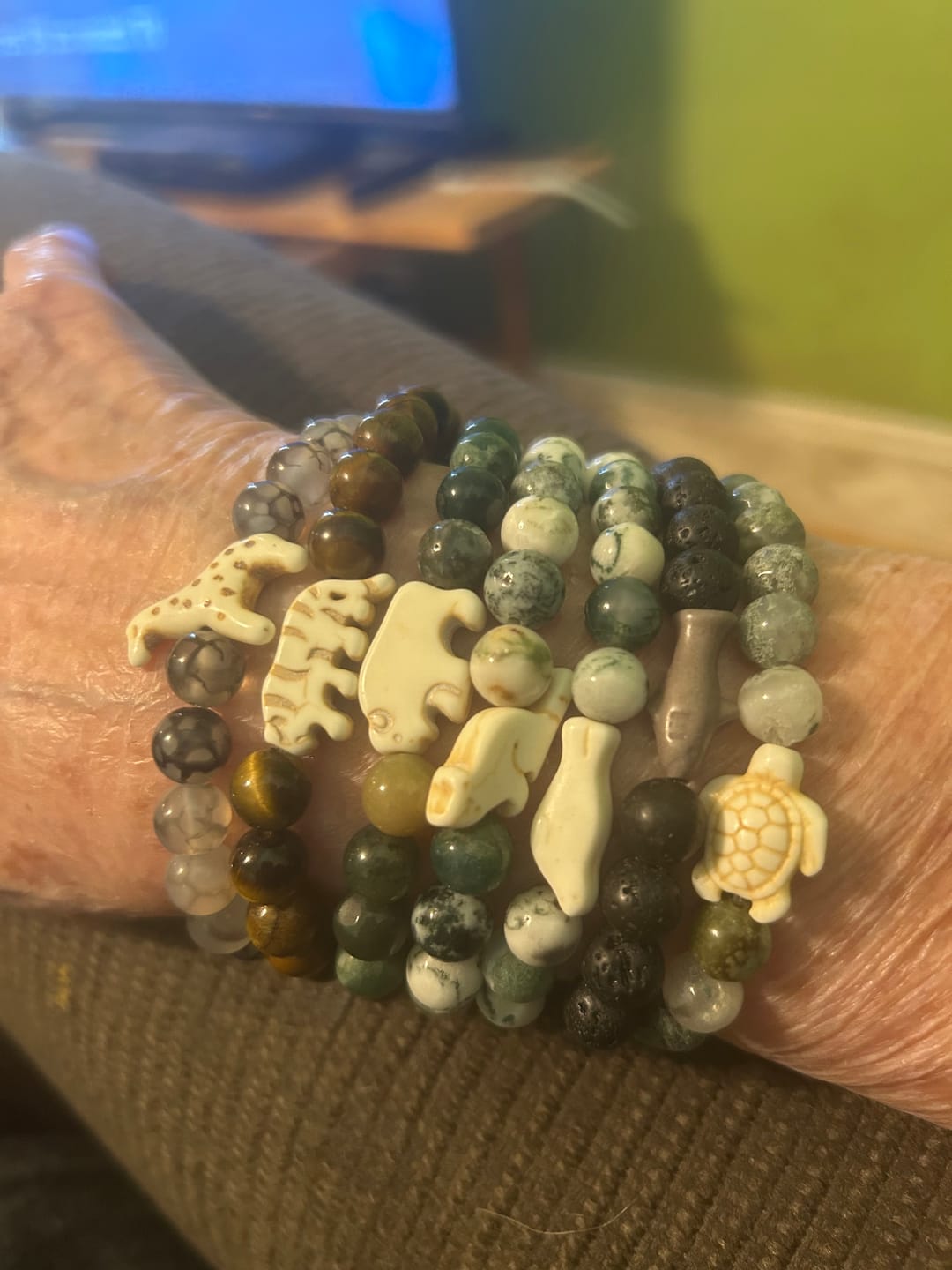 Customer photo review of The Charge Bracelet