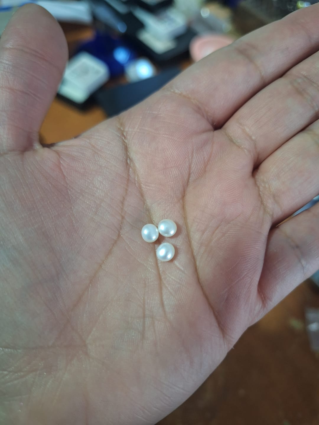 Customer photo review of PERLAS DE AGUA DULCE 4.5 A 5 MM