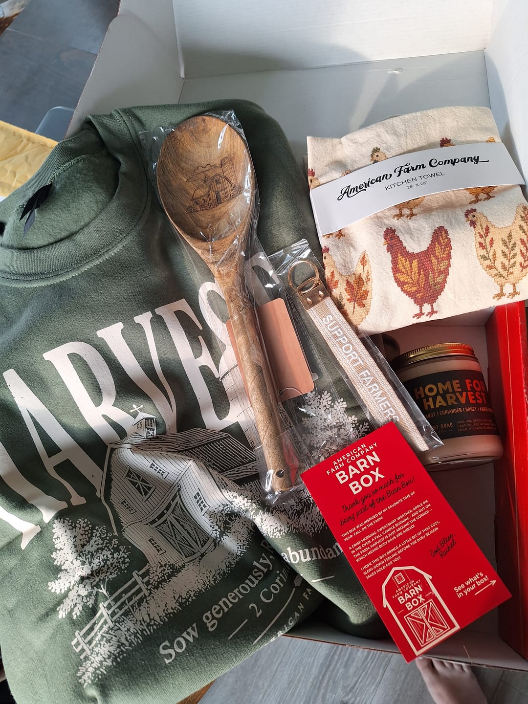 Customer photo review of The Barn Box Subscription - SOLD OUT