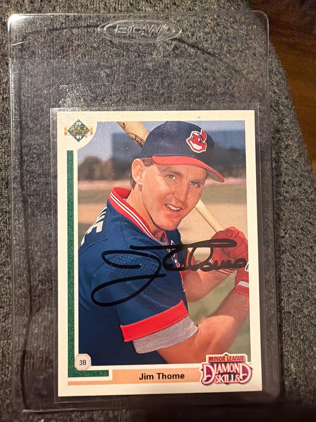 Customer photo review of Jim Thome Autograph Signing
