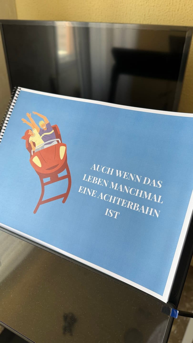Customer photo review of "Zum Geburtstag" Erinnerungsalbum zum Ausdrucken