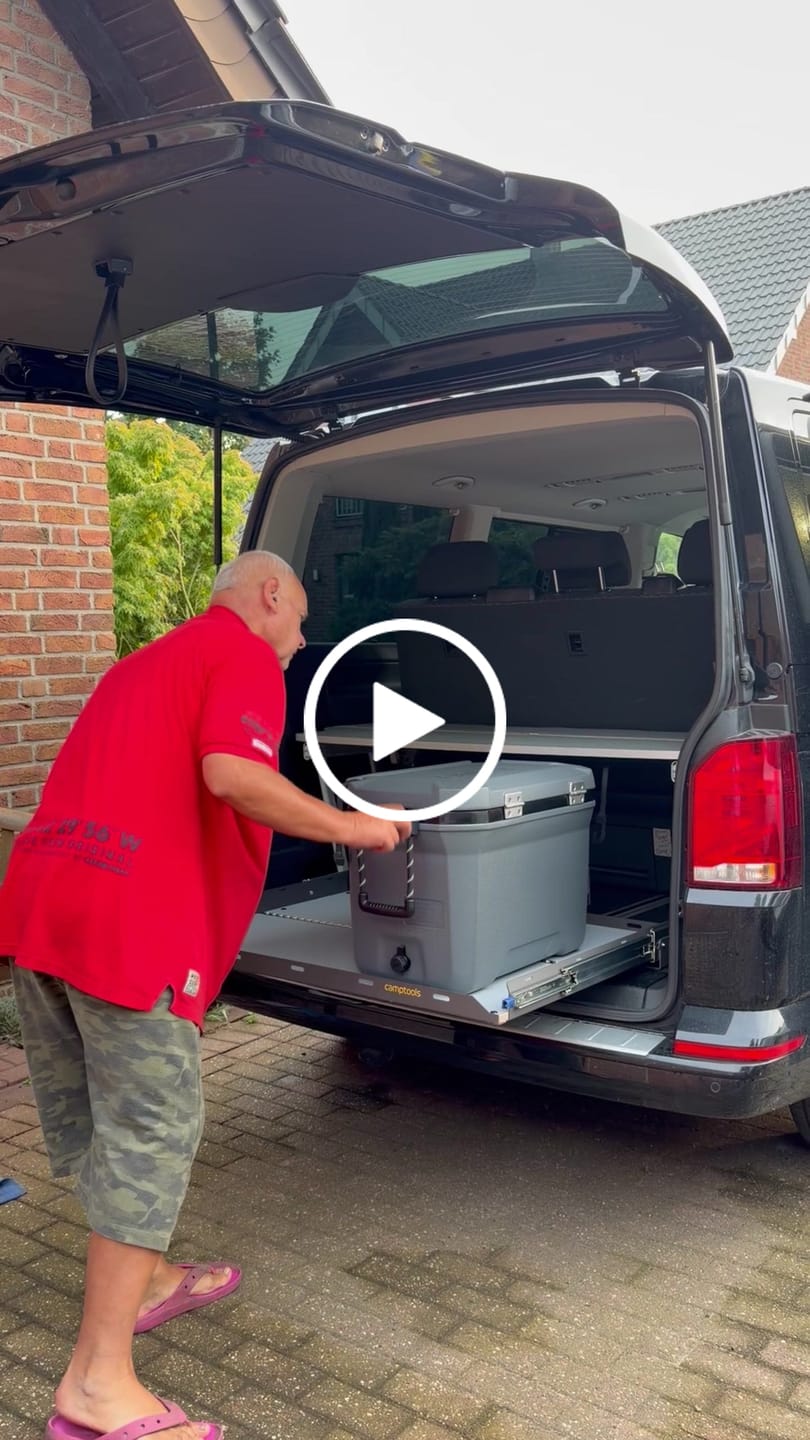 Customer video review of Heckauszug für VW T6.1 Multivan, California Beach, Transporter & Caravelle