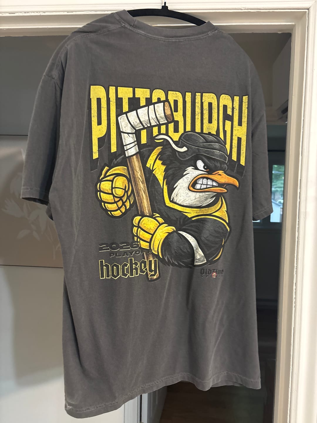 Customer photo review of Pittsburgh Hockey Club T-Shirt