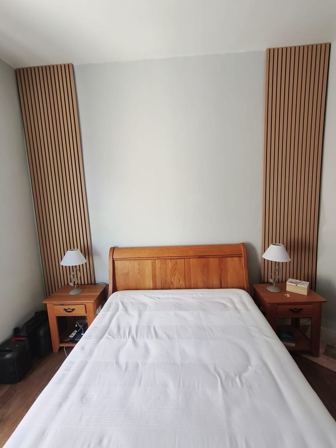 Customer photo review of Panneau acoustique en bois | Chêne Naturel | De première qualité