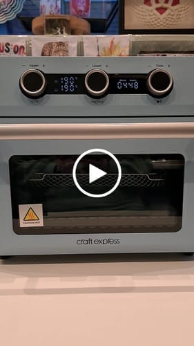 Customer photo review of Craft Express Pro Sublimatie Oven 25L voor sublimatie