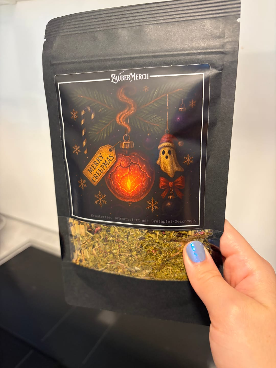 Customer photo review of Merry Creepmas – Kräutertee mit Bratapfel & winterlicher Würze | Limitierter Winter Tee
