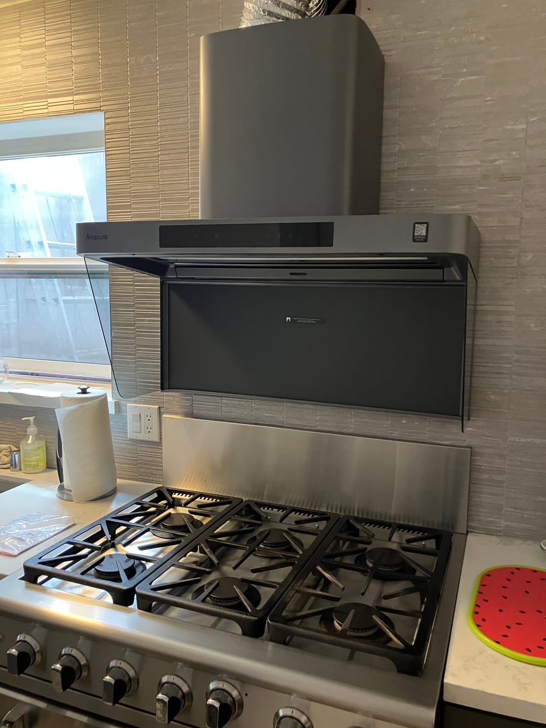 Customer photo review of Arspura 36'' P2 IQV™ Range Hood