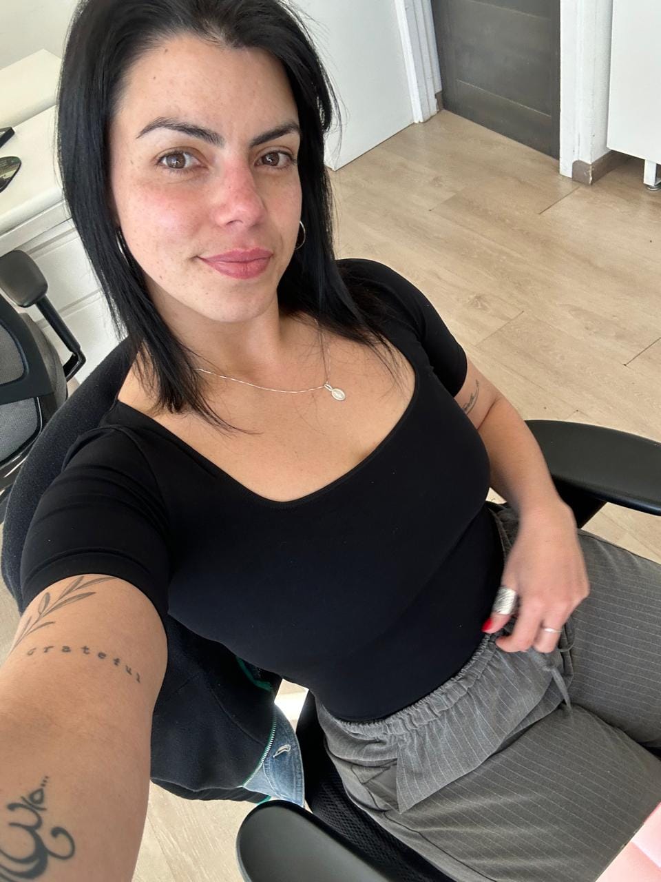 Customer photo review of Seamless Camiseta Manga Corta Bondi