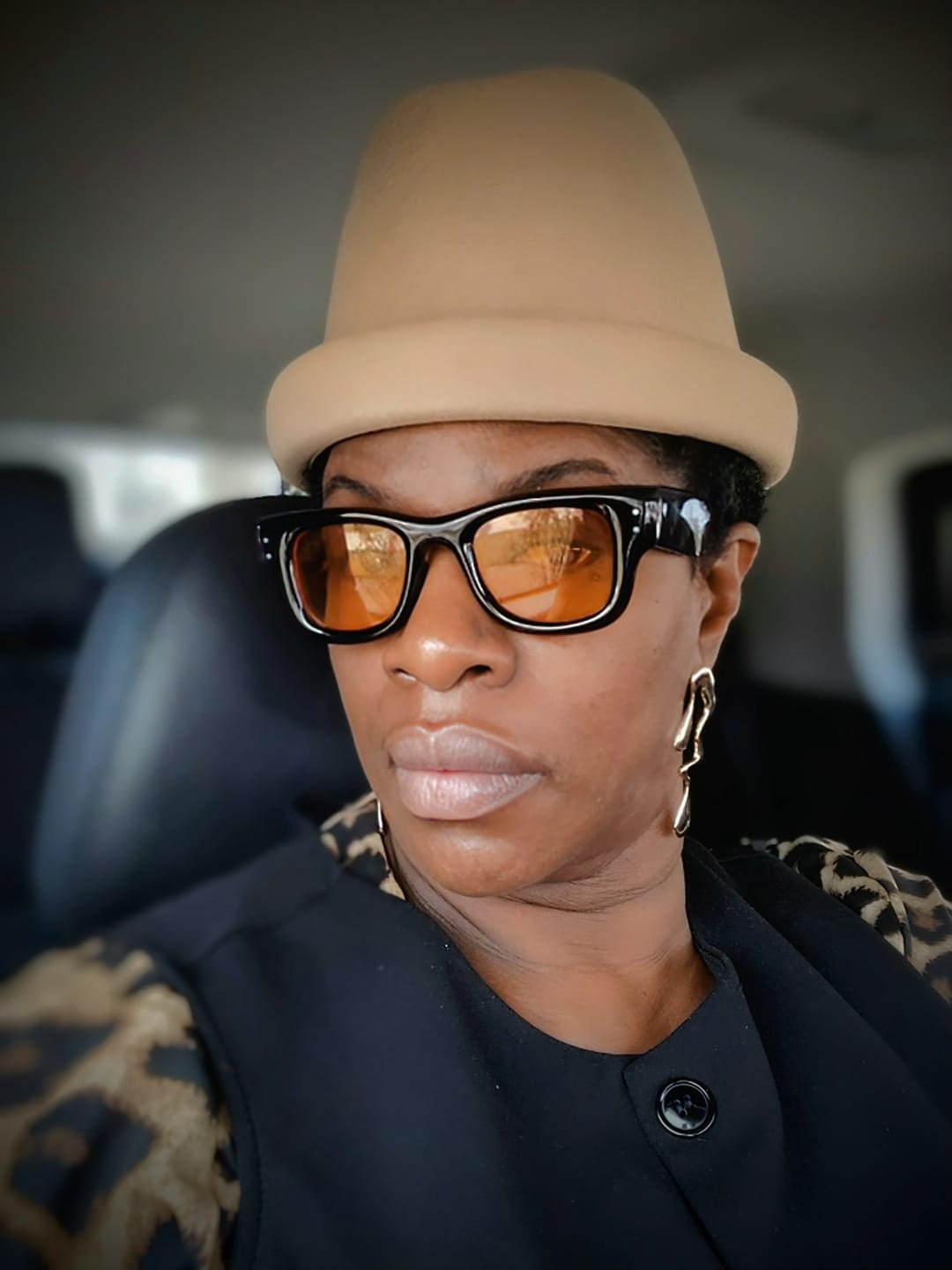 Customer photo review of Russian Pillbox Hat - Nude