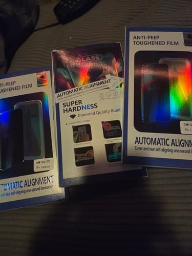 Customer photo review of 3 in 1 Screen Protector - Samsung-S
