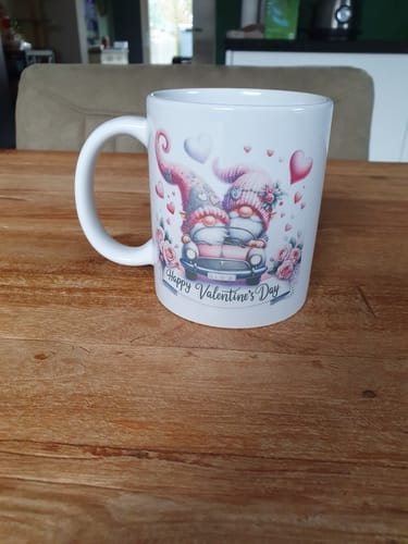 Customer photo review of Sublimatie mok 11oz wit - A+ kwaliteit | vaatwasserbestendig | direct leverbaar