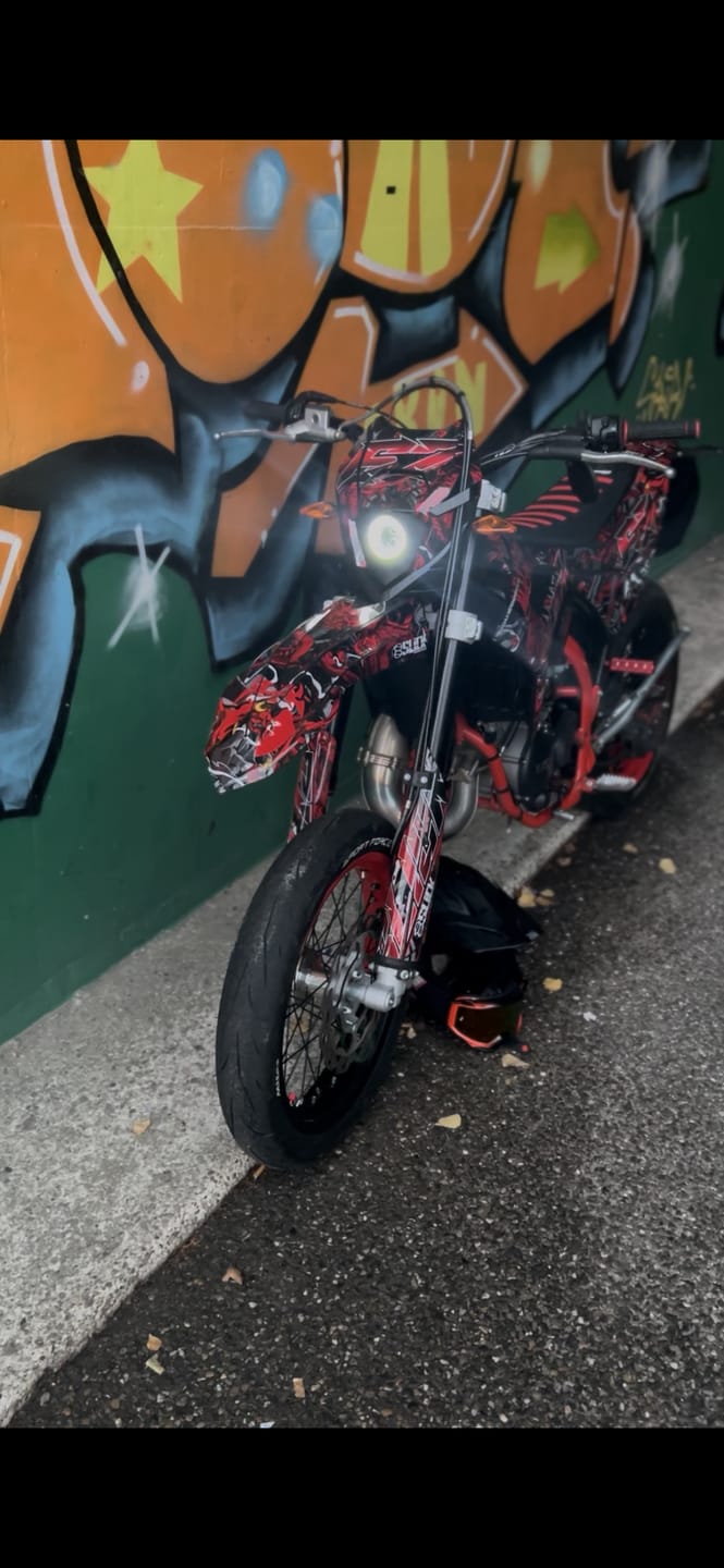 Customer photo review of Beta RR Enduro Front Fender 2020-2025