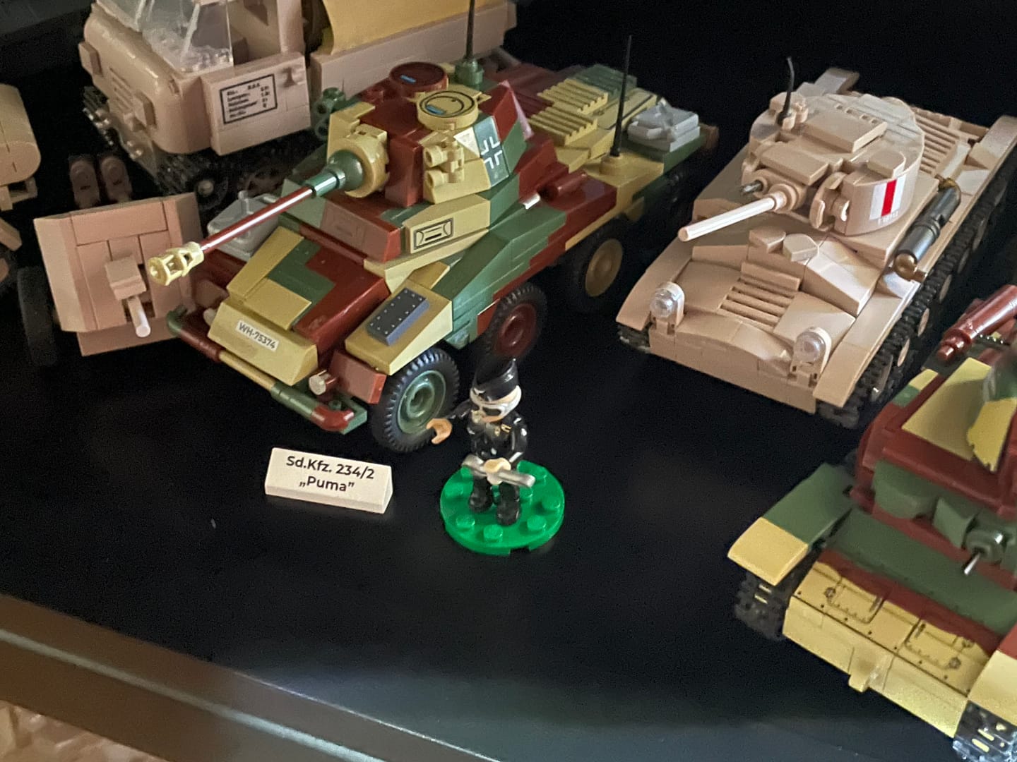 Customer photo review of COBI Sd.Kfz. 234/2 PUMA Armored Vehicle : Set #2287