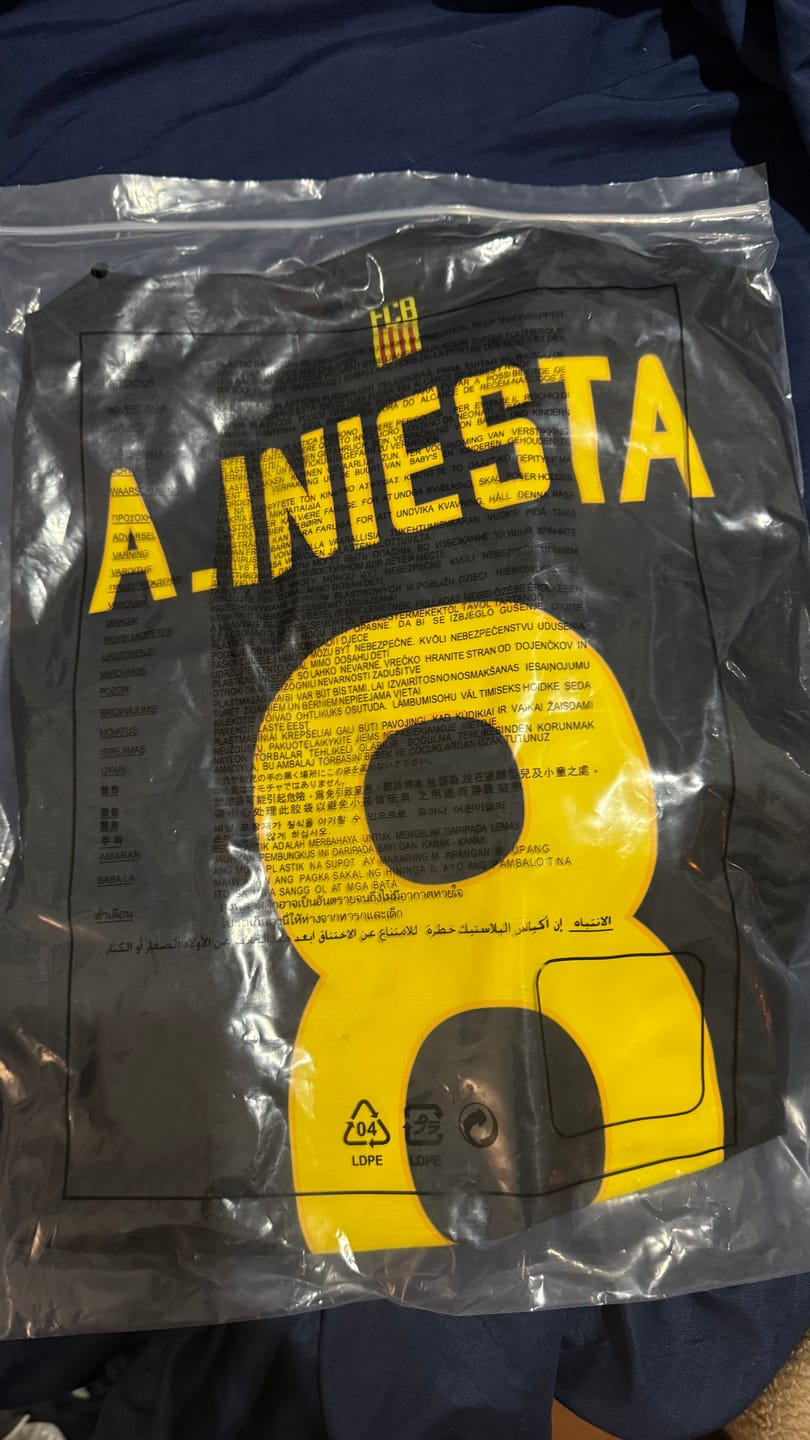 Customer photo review of FC Barcelona 2011/12 Visitante
