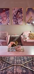 Customer photo review of Cute Kawaii Boba Tea Plush Toy – Soft Strawberry Milk Tea Stuffed Plushie & Huggable Throw Pillow Cushion