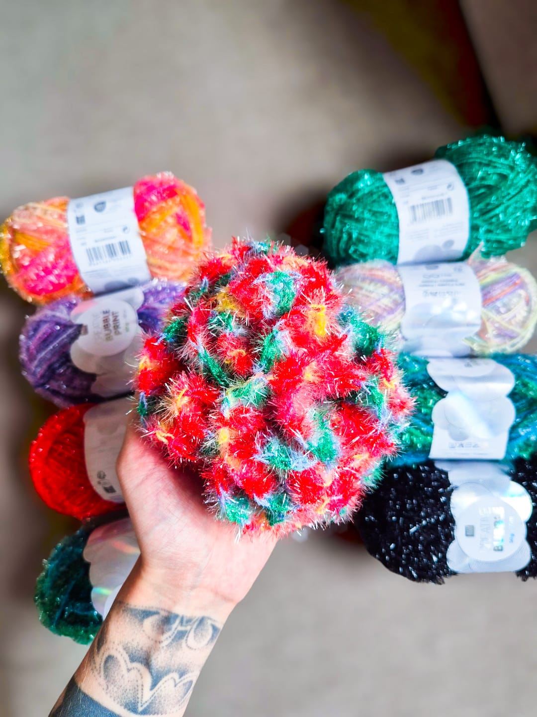 Customer photo review of Rico Creative Bubble Print