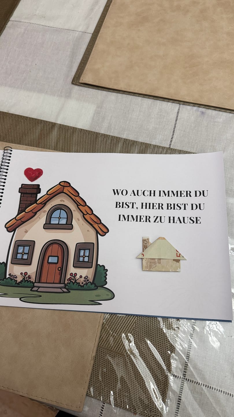 Customer photo review of "Zum Geburtstag" Erinnerungsalbum zum Ausdrucken