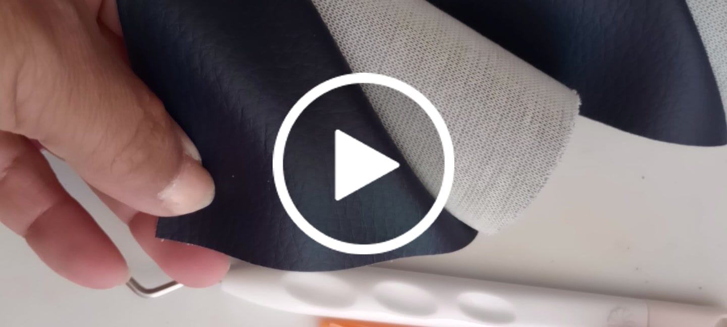 Customer video review of DOLLARO 0.8MM COM FUNDO DE MALHA COR MARINHO