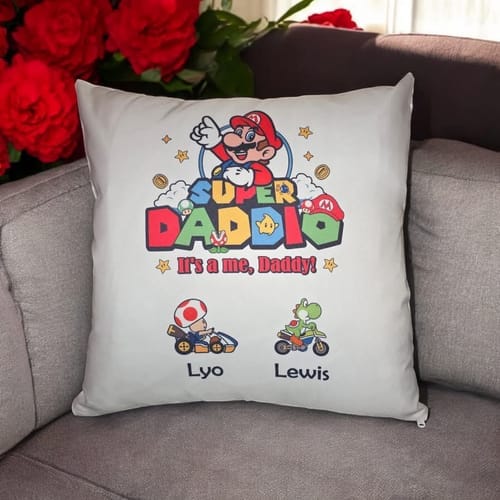 Customer photo review of Kussenhoes 39×39 cm – Wit – Voor Sublimatie