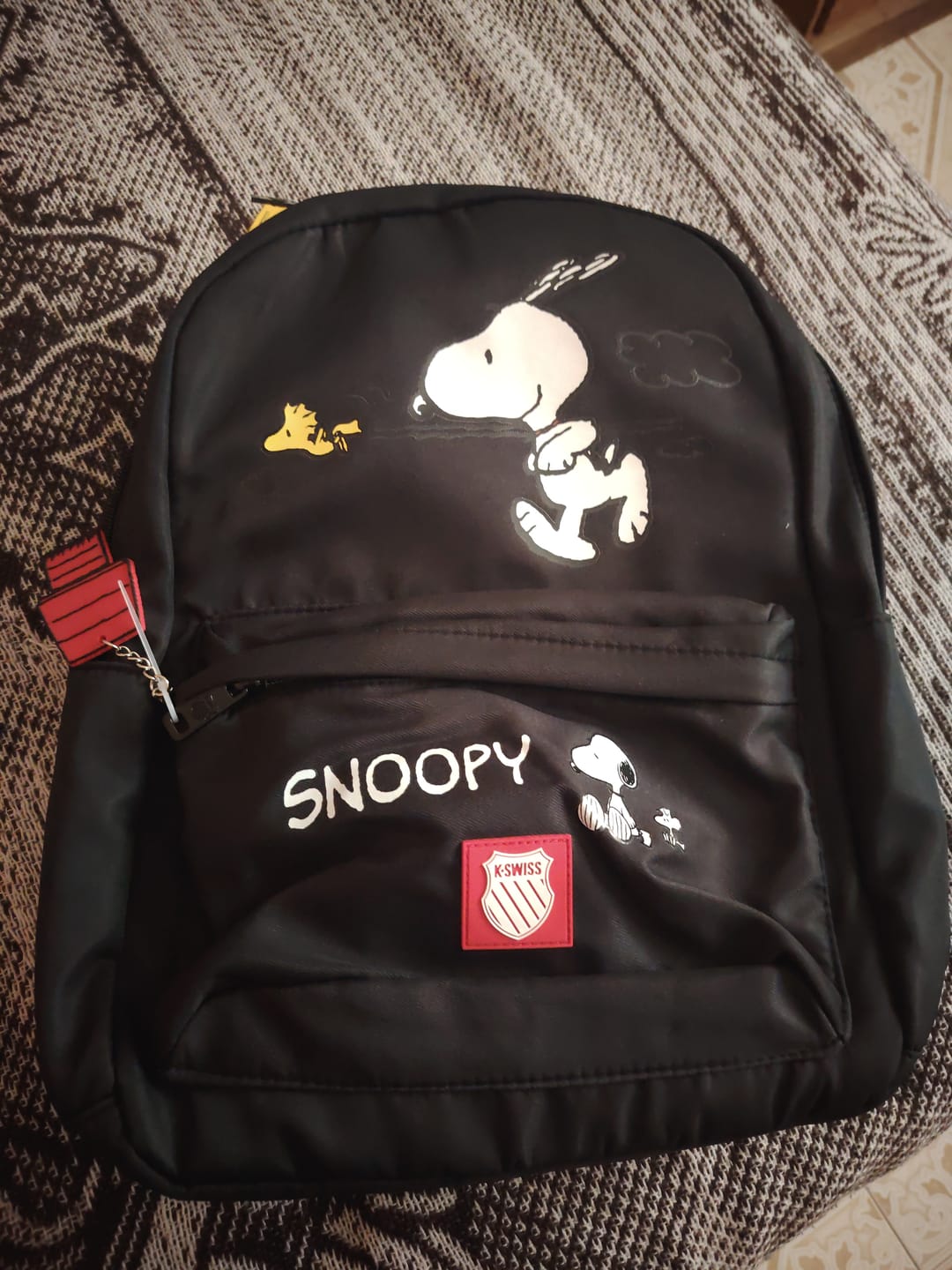 Customer photo review of Mochila Snoopy Run