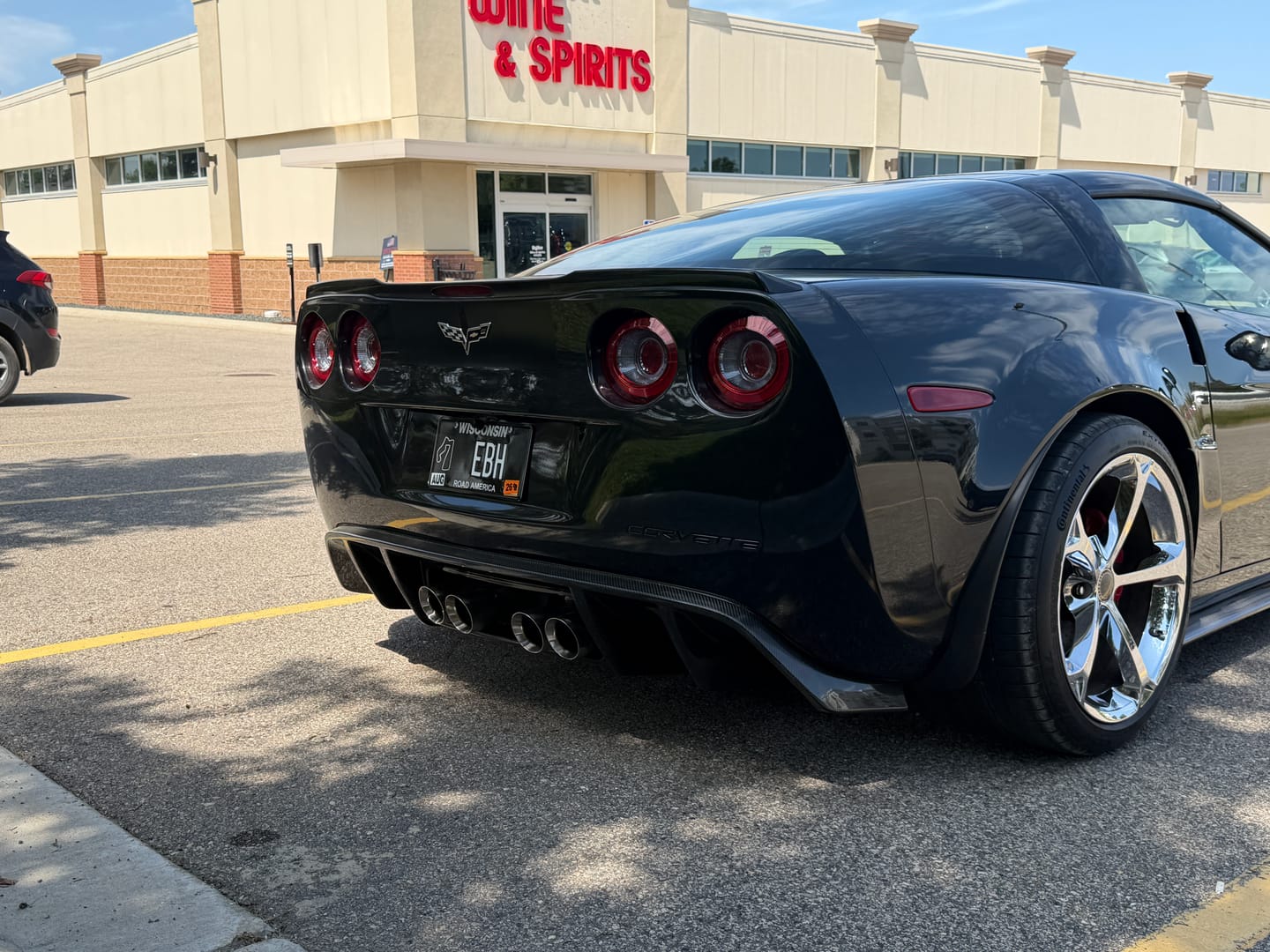 Customer photo review of 2005-13 Corvette C6 Rear Bumper Diffuser