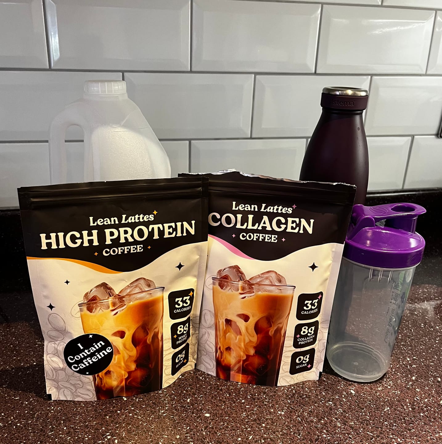 Customer photo review of High-Protein Lean Coffee 🤩