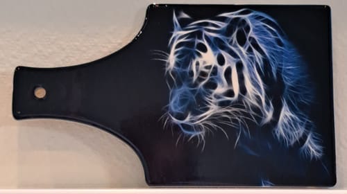 Customer photo review of Keramische Plank (hittebestendig) voor sublimatie