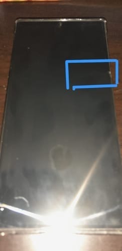 Customer photo review of 3 in 1 Screen Protector - Samsung-S