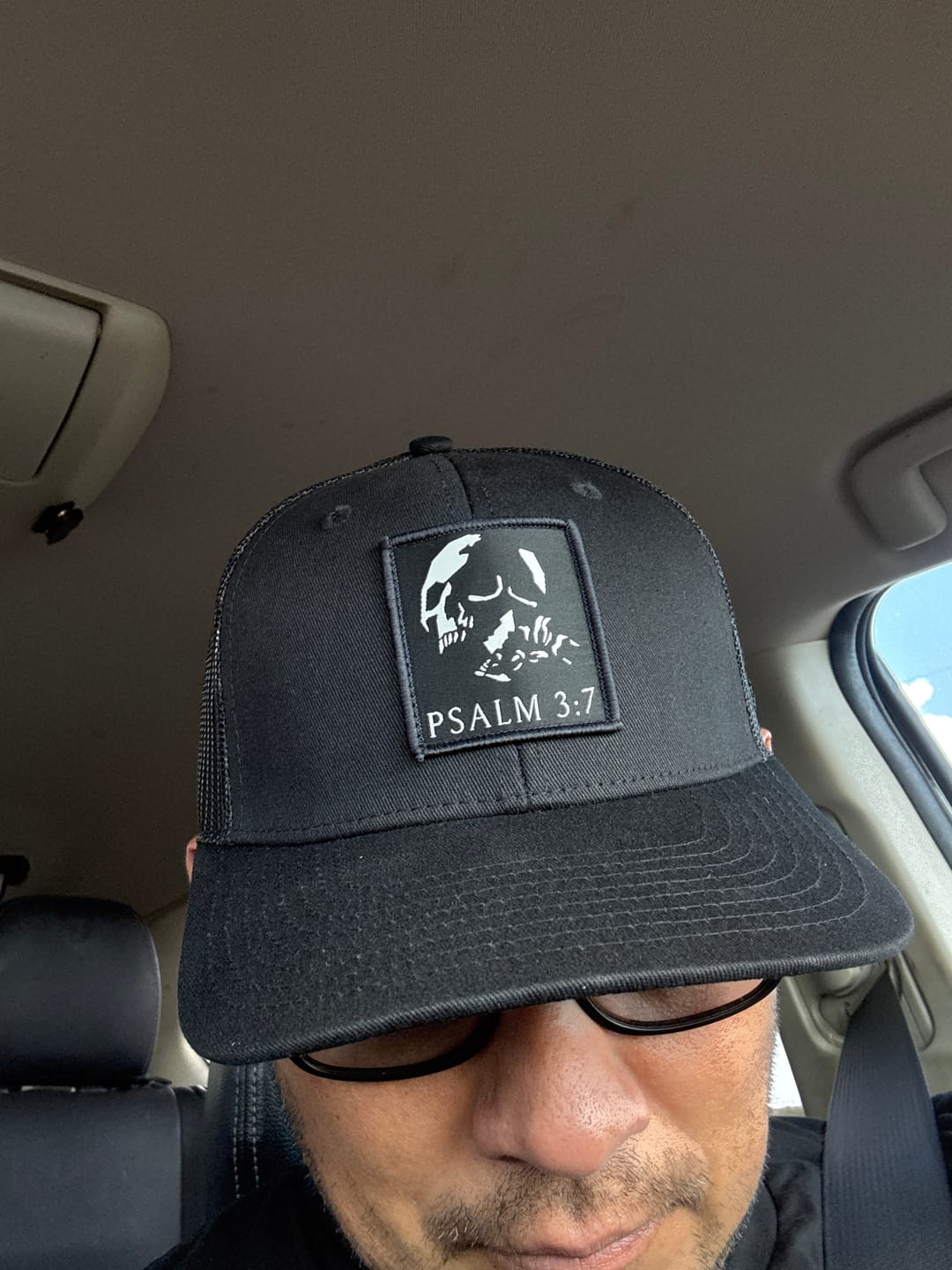Customer photo review of PSALM 3:7 Hat