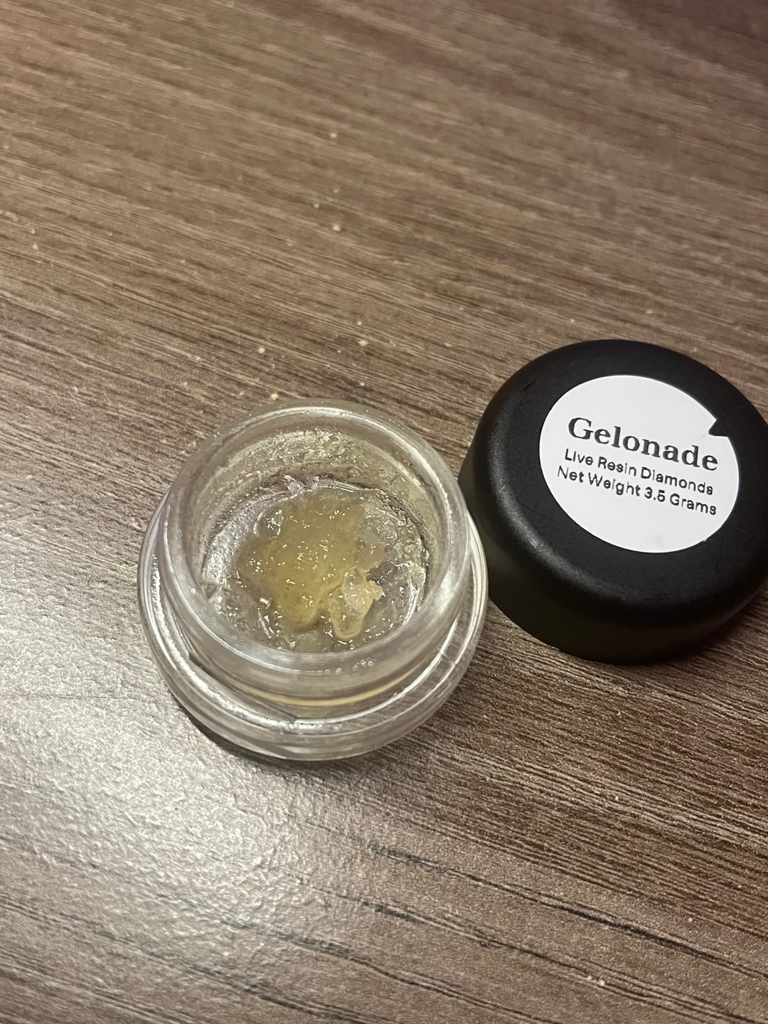 Customer photo review of Gelonade | Live Resin Diamonds
