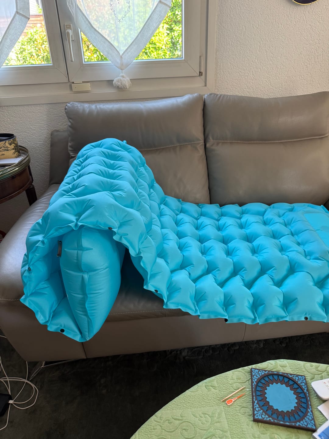 Customer photo review of Matelas gonflable Coziya®