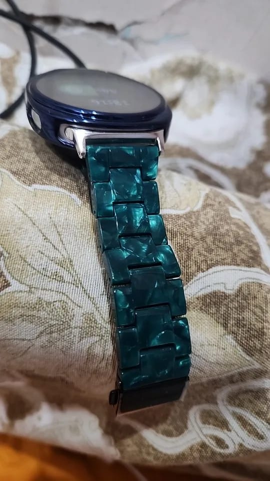 Customer photo review of Samsung Galaxy Resin Link Watch Band - Tortoise Women Watch8/Watch8 Classic/Watch9 Ultra/Ultra2