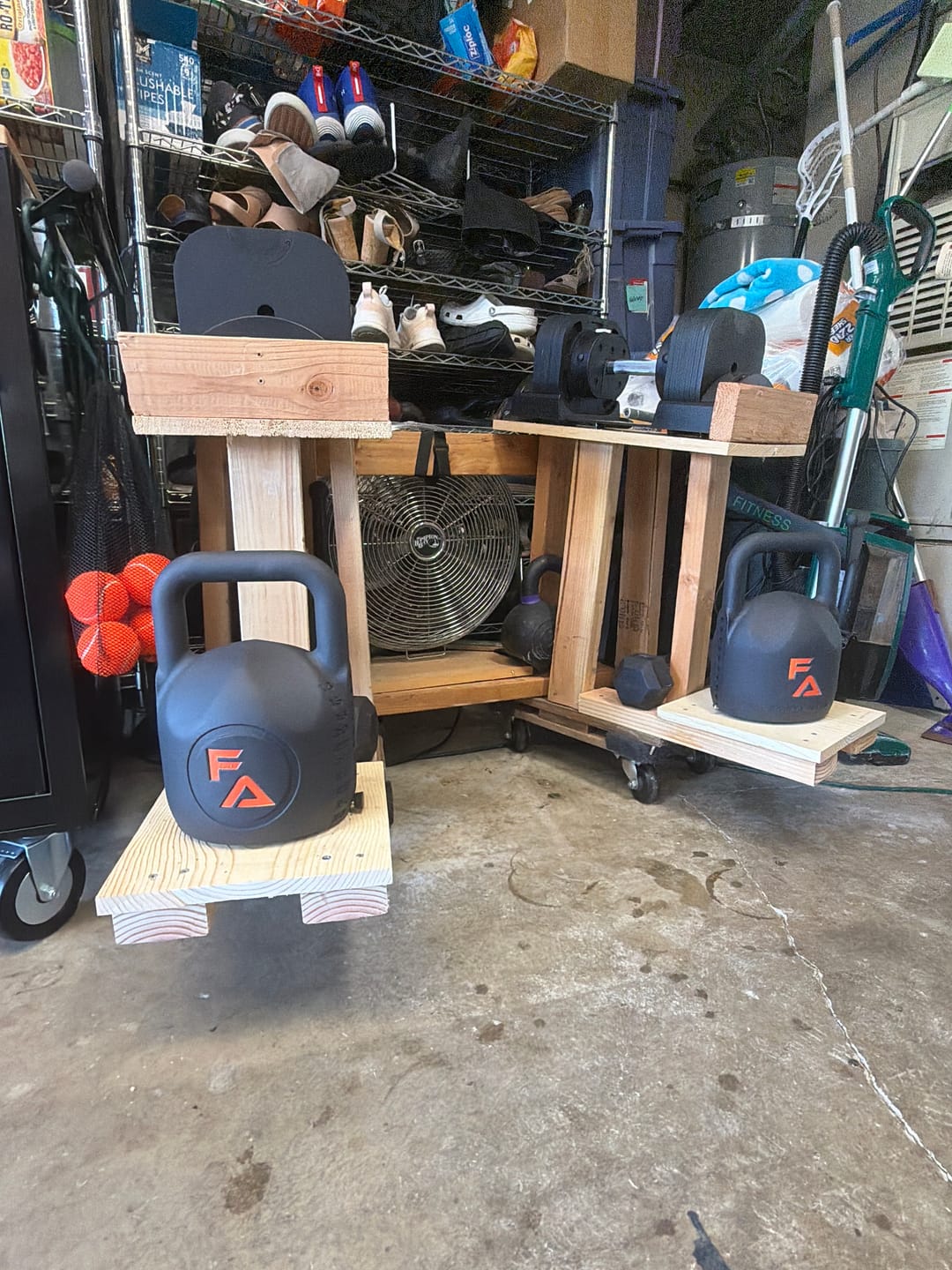 Customer photo review of FA Adjustable Kettlebell