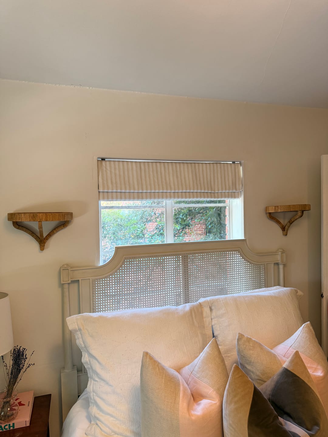 Customer photo review of Willow Custom Roman Shades