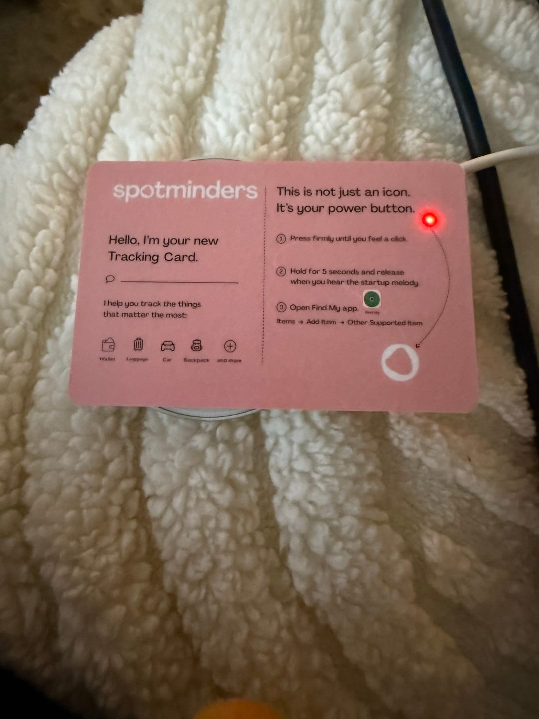 Customer photo review of Passport Holder Air