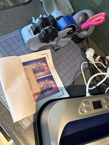 Customer photo review of Craft Express Tape dispencer