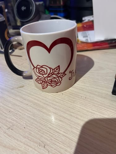Customer photo review of Sublimatie mok 11oz wit - A+ kwaliteit | vaatwasserbestendig | direct leverbaar