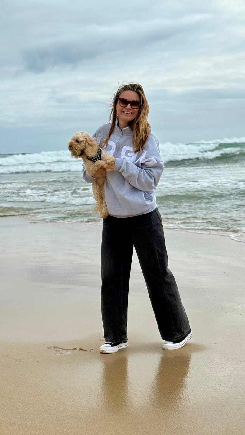 Customer photo review of Restore 1/4 Zip Jumper - Grey