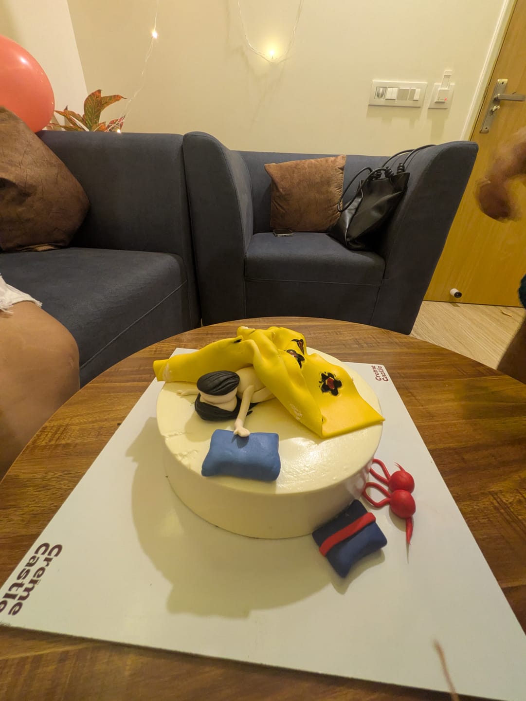 Customer photo review of Cool Naughty Cake