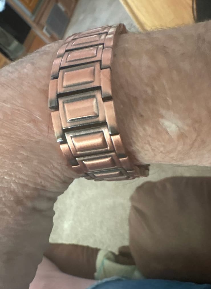 Customer photo review of KORMANT™ Bakır Manyetik Bileklik