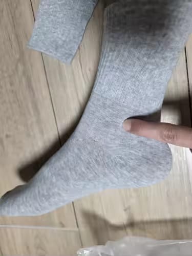 Customer photo review of SLCOMFORT™ Calcetines de Algodón 100% Natural 6 Pares