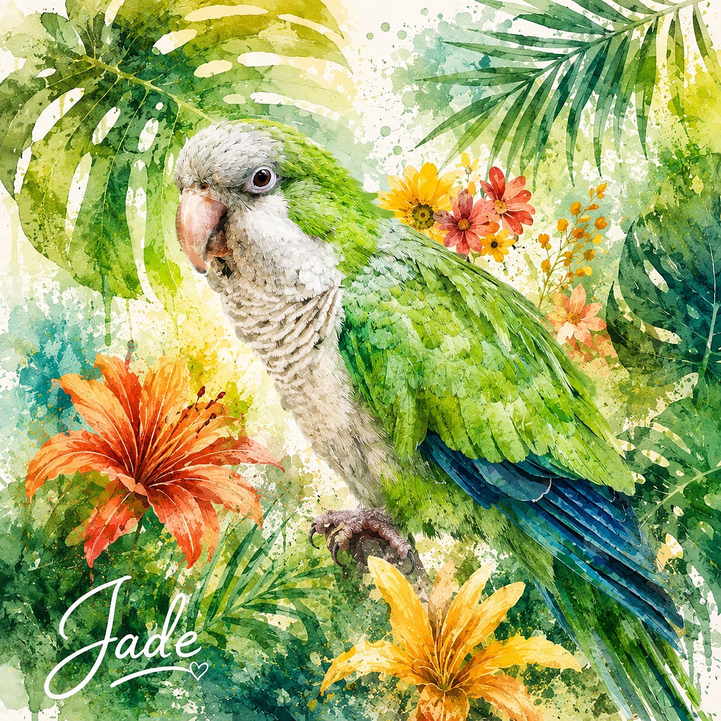 Customer photo review of Custom Pet Portrait Canvas - SummerTime