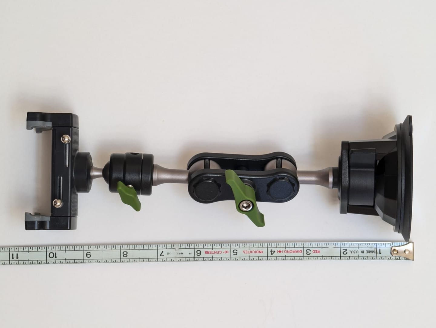 Customer photo review of Super Durable Metal Phone Holder