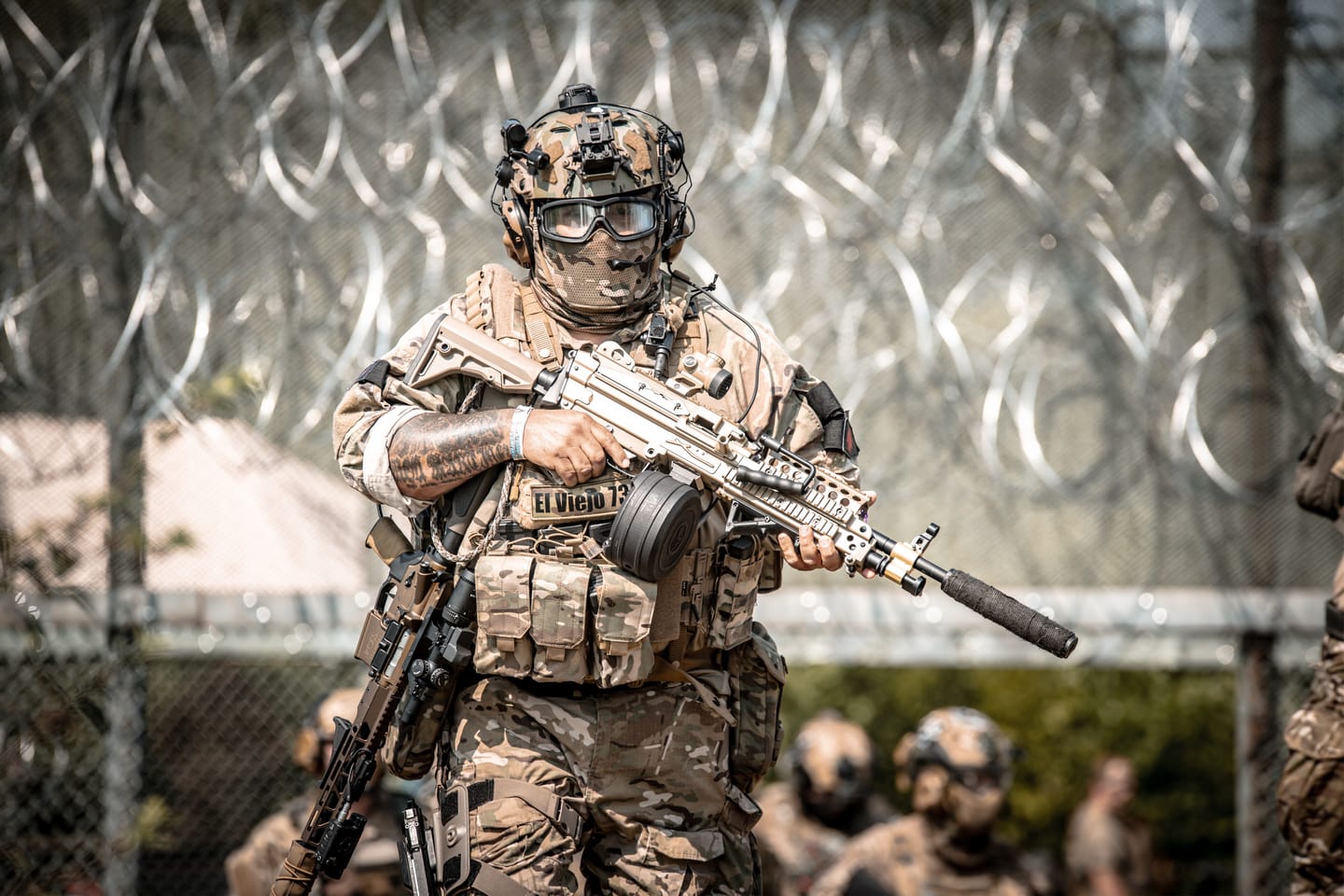 Customer photo review of Face Warrior Defender